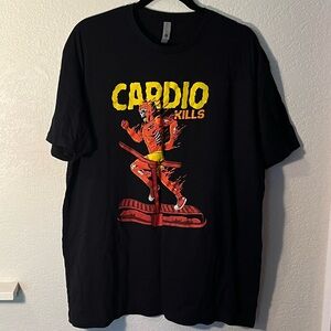 NWOT Next Level Apparel Cardio Kills Shirt